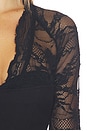 view 6 of 7 Veiled Coquette Jacket in Black