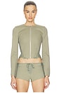 view 1 of 7 Lace Up Jacket in Surplus Khaki in Olive