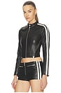 view 2 of 5 CHAQUETA SPORT ZIP UP JACKET in Black
