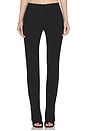view 2 of 8 Brace Waist Slim Trouser in Black