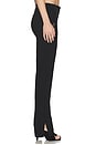 view 3 of 8 Brace Waist Slim Trouser in Black