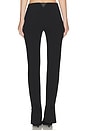 view 4 of 8 Brace Waist Slim Trouser in Black