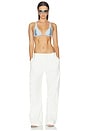 view 5 of 8 PANTALÓN PARACHUTE TWIST PANT in White