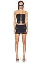 view 5 of 8 Lace Shadow Skirt in Black