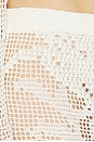 view 6 of 8 FALDA CROCHET SKIRT in Ivory