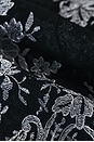 view 8 of 8 FALDA METALLIC LACE MINISKIRT in Black