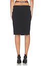 view 4 of 8 Belted Wrap Skirt in Black