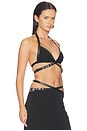 view 2 of 7 Belt Bra in Black