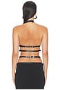view 3 of 7 Belt Bra in Black