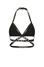 view 6 of 7 Belt Bra in Black