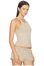 view 2 of 7 Halo Tank Top in Taupe