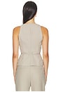 view 3 of 6 CHALECO HALO BELTED VEST in Cobblestone