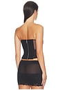 view 3 of 7 Opacity Corset in Black