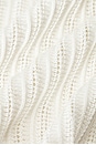 view 8 of 7 Laced Chevron Halter Top in Ivory