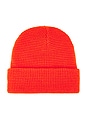 view 2 of 2 Meadows Waffle Beanie in Hunter Orange