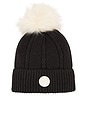 view 1 of 2 Willow Pom Beanie in Black