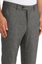 view 4 of 5 Taper Trouser in Dark Grey Flannel