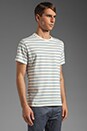 view 2 of 4 Pocket Tee in Blue Stripe