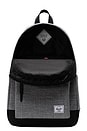 view 4 of 4 Heritage Backpack in Raven Crosshatch