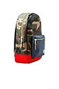 view 3 of 5 Sac à dos Settlement in Woodland Camo & Navy & Red