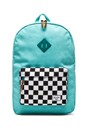 view 1 of 4 Heritage Canvas Collection in Washed Teal & Checkerboard