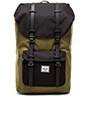 view 1 of 4 SAC À DOS LITTLE AMERICA in Army & Black