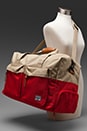 view 7 of 7 Walton Duffle Bag en Red/Khaki in Red & Khaki