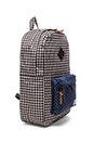 view 3 of 4 Heritage Backpack in Houndstooth/ Navy Polka Dot in Houndstooth & Navy Polka Dot