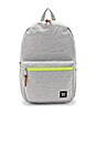 view 1 of 4 Harrison Backpack in Light Grey Crosshatch