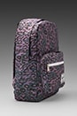 view 3 of 4 Pop Quiz Backpack in Purple Leopard