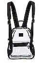 view 2 of 4 Nova Mini Backpack in Black & Clear