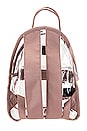view 2 of 4 Nova Mini Backpack in Ash Rose & Clear