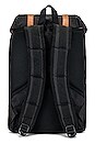 view 2 of 4 Little America Mid Volume Backpack in Black & Tan