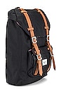 view 3 of 4 Little America Mid Volume Backpack in Black & Tan