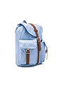 view 3 of 4 Dawson Backpack in Chambray Crosshatch & Tan