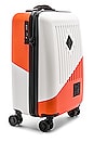 view 3 of 6 Trade Power Carry On in White & Vermillion Orange