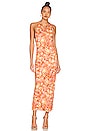 view 2 of 3 Silvie Dress in Sunset Swirl