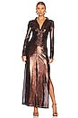 view 1 of 4 Fallon Dress in Copper
