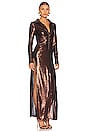 view 2 of 4 Fallon Dress in Copper