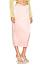 view 2 of 4 MARIIKA 미디 스커트 in Blush & Melon