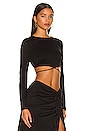 view 2 of 4 Oasis Top in Black