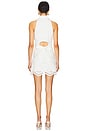 view 3 of 3 Domino Dress in Eyelet in White