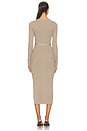 view 3 of 4 Asher Dress in Stone Melange