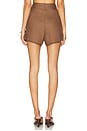 view 4 of 6 Zinna Short in Chocolate