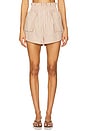 view 1 of 6 Mira Short in Blush Stripe