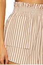 view 6 of 6 Mira Short in Blush Stripe