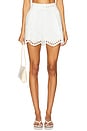 view 1 of 6 Lexi Short in Eyelet in White