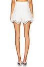 view 4 of 6 Lexi Short in Eyelet in White