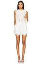 view 5 of 6 Lexi Short in Eyelet in White