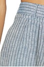 view 6 of 6 Zinna Short in Blue Stripe
